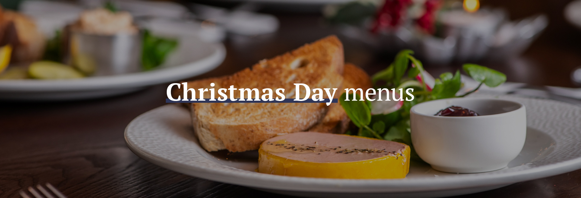 Christmas Day Menu at The Green Man