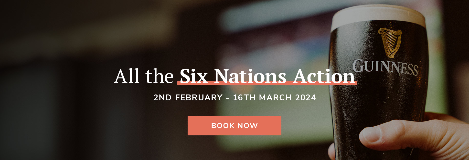 Rugby Six Nations 2024 at The Green Man