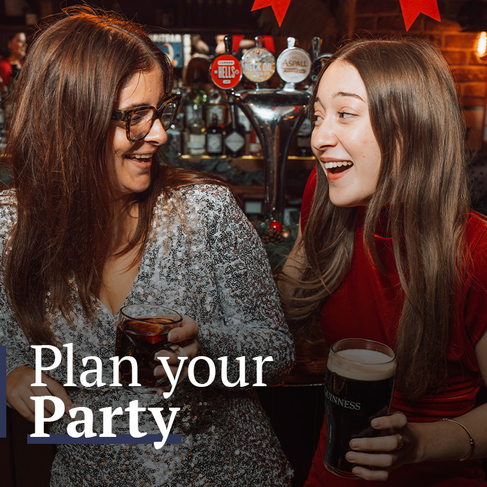 Make a group booking. Christmas at The Green Man in London